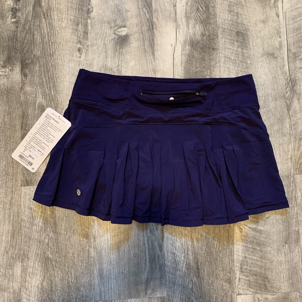 NWT Lululemon Circuit Breaker II Skirt sz 8